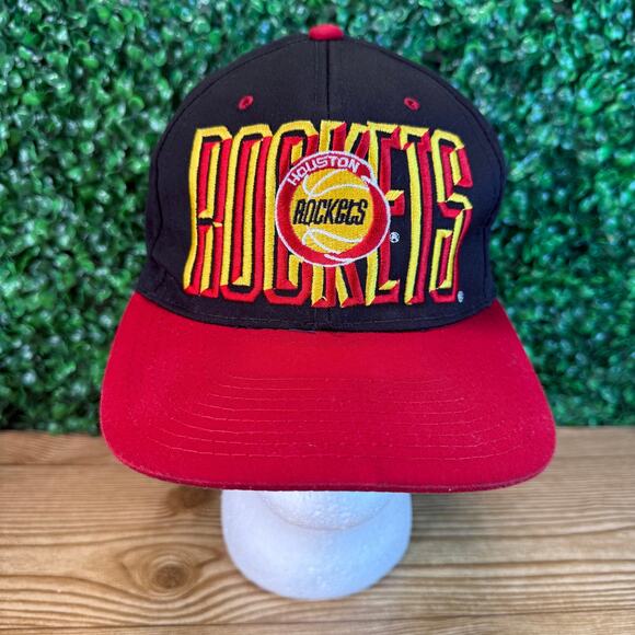Vintage Houston Rockets NBA Snapback Hat Rare Adult Cap HTF - Picture 1 of 10